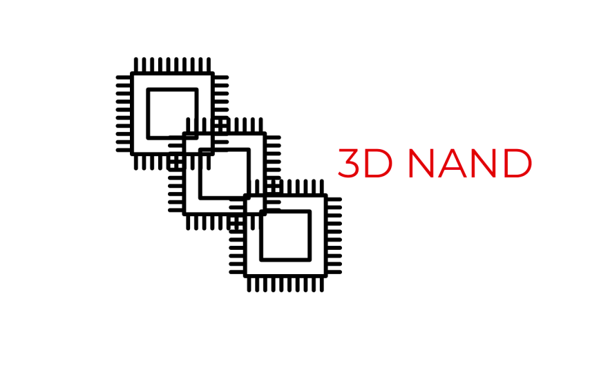 3D NAND - większa gęstość, większa pojemność